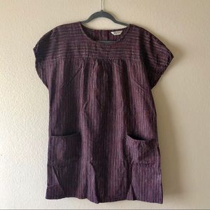 Super cute cotton Japanese tunic dress